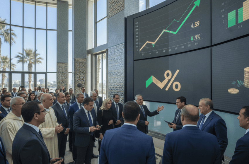  Bourse de Casablanca 2025 : levées 10,37 MMDH, MASI en hausse de 27,57 pour cent