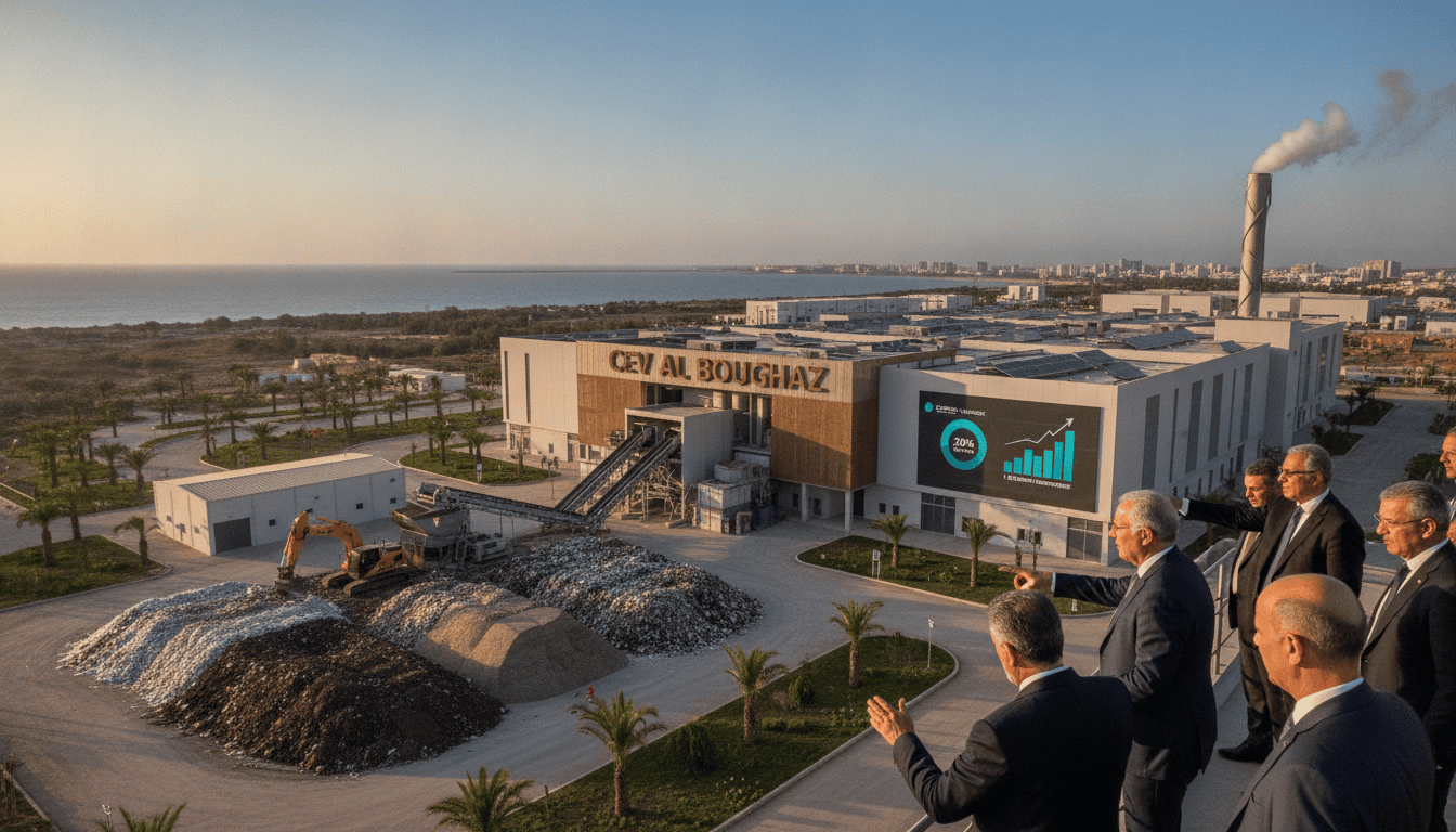 CEV Al Boughaz à Tanger mobilise 1,62 milliard DH pour valoriser 20% des déchets