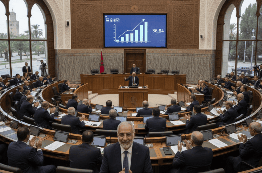  Chambre des conseillers adopte la loi de règlement 2024 excédent global 36,84 MMDH
