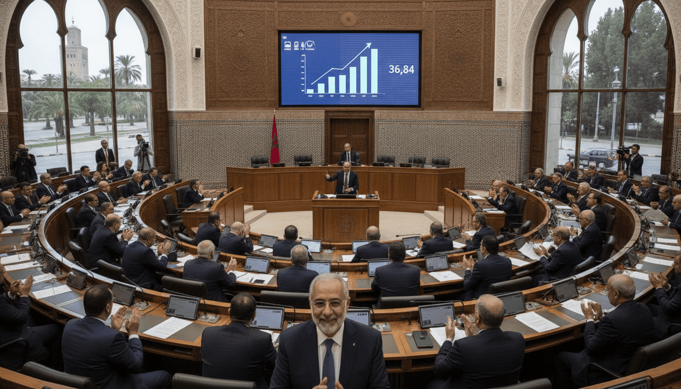 Chambre des conseillers adopte la loi de règlement 2024 excédent global 36,84 MMDH