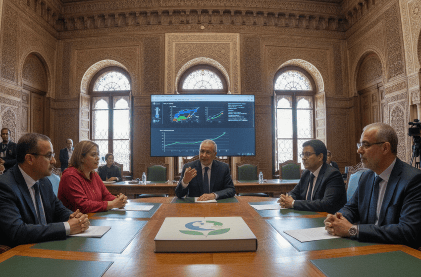  Chambre des conseillers présente rapport climat et exige contrôle parlementaire renforcé