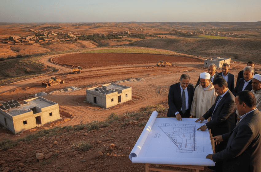 Chichaoua lance des projets de développement ciblés pour réduire les disparités territoriales