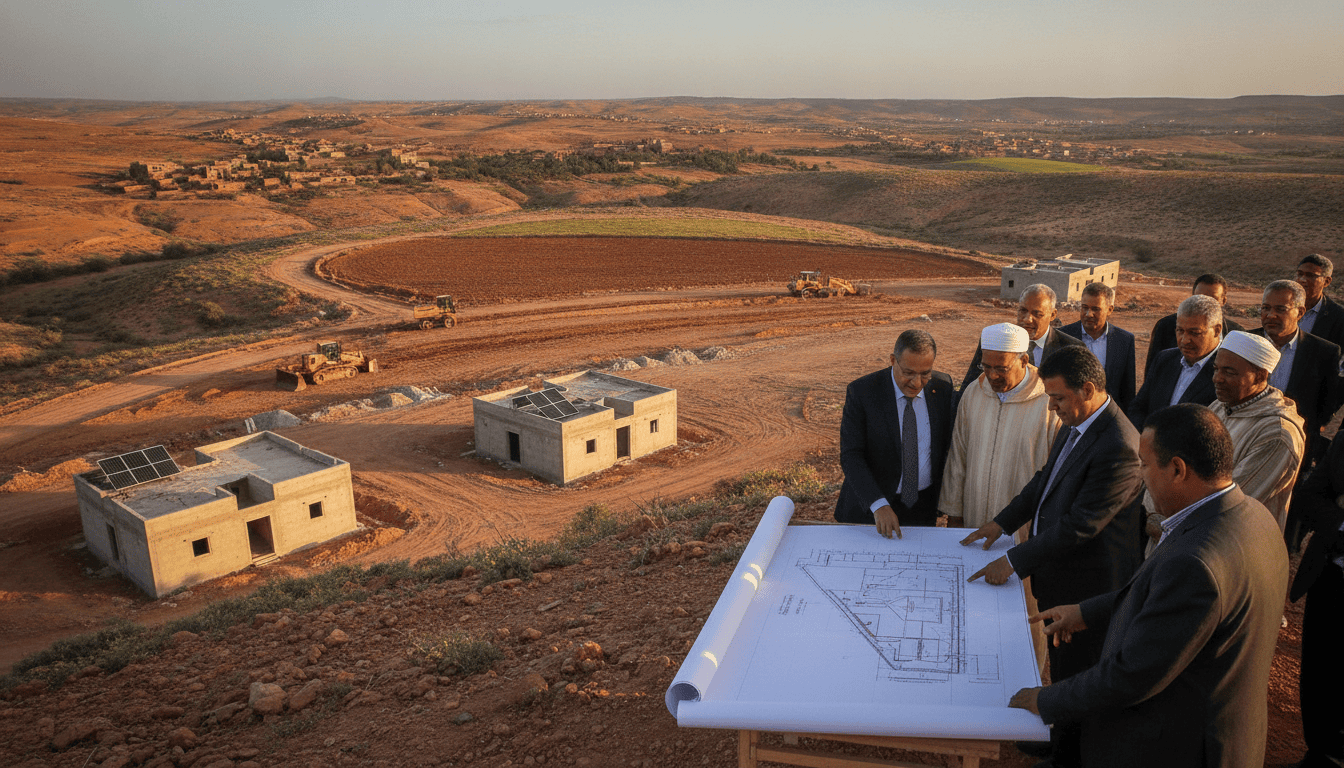 Chichaoua lance des projets de développement ciblés pour réduire les disparités territoriales