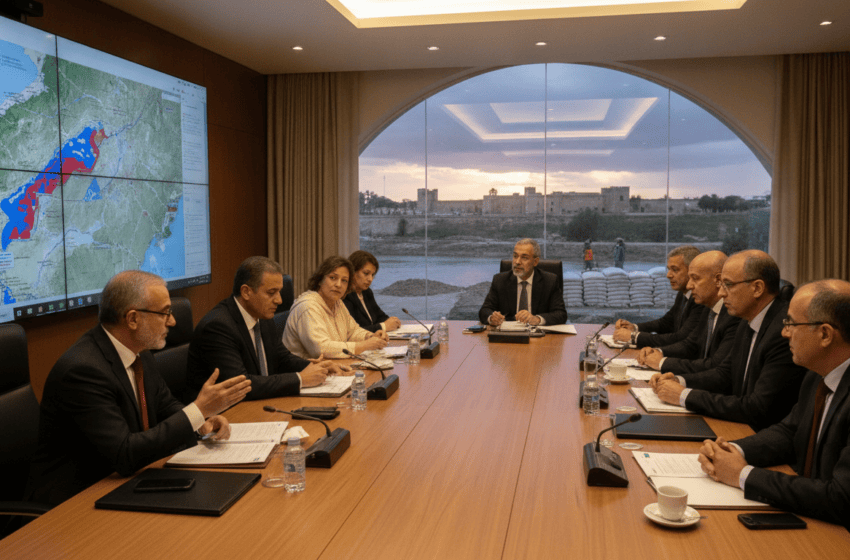  Comité national de veille renforce prévention et anticipation face aux inondations à Rabat