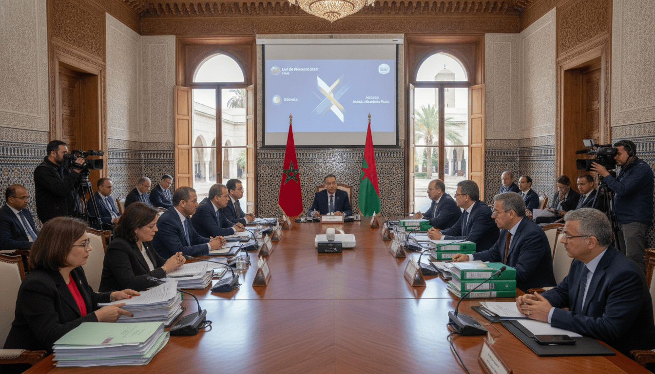 Conseil du gouvernement examine la loi de finances 2027, quinze décrets et l'accord Maroc‑Burkina