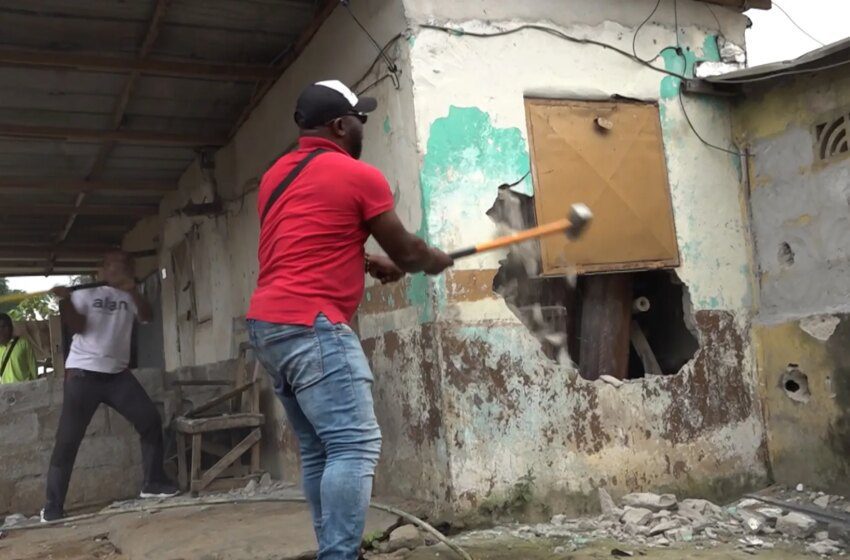  Côte d’Ivoire Attecoubé : démolition massive de maisons en zones à risque