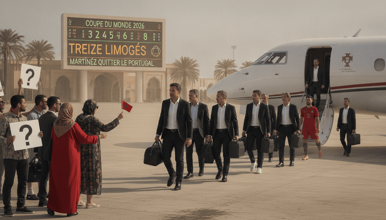 Coupe du monde 2026 Treize sélectionneurs limogés, Roberto Martínez quitte le Portugal