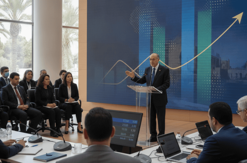  Crédit bancaire au Maroc progresse de 9,9% à 1.259,1 MMDH selon Bank Al‑Maghrib