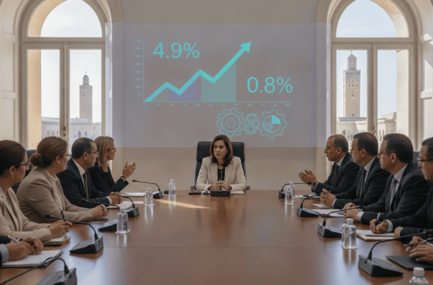  Croissance 2025 4,9% et inflation 0,8% placent la réforme des retraites au centre