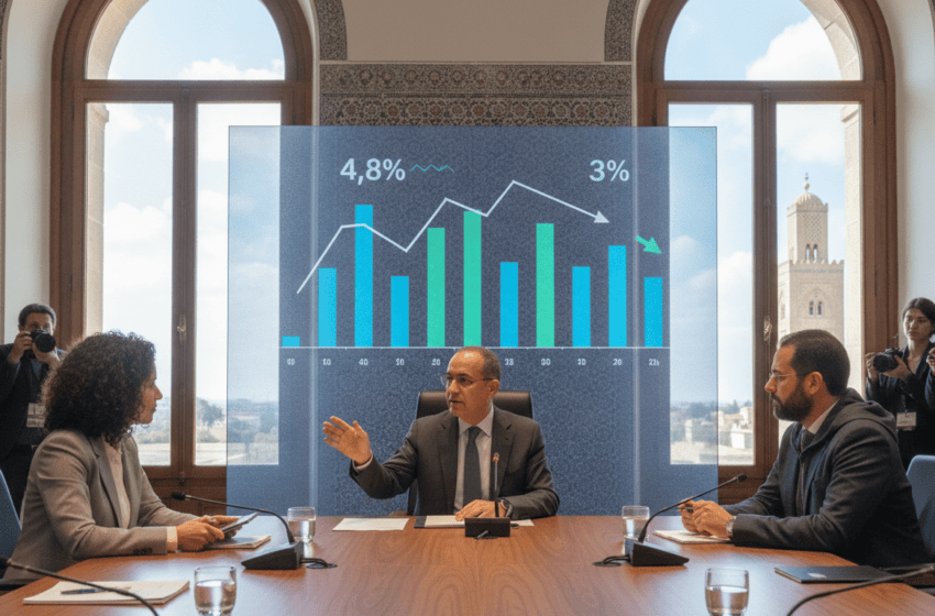  Croissance 2026 stable à 4,8% mais recul attendu à 3% en 2027