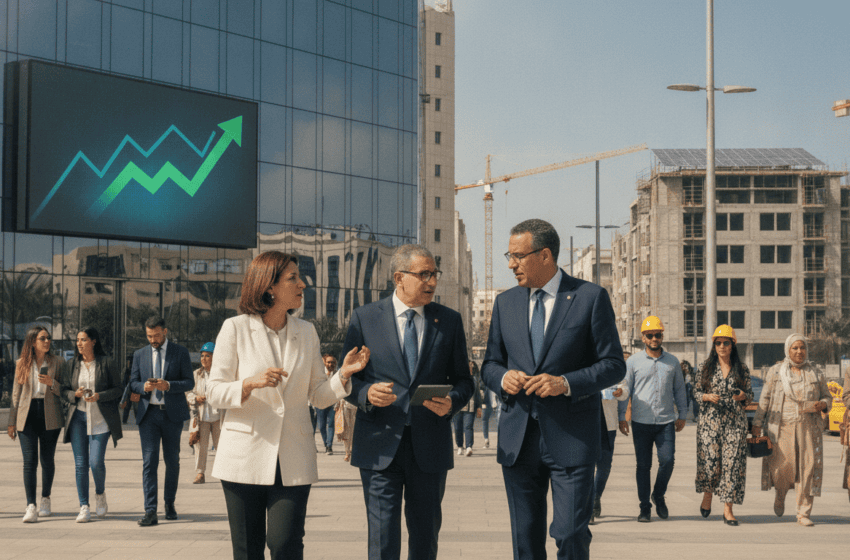  Croissance marocaine à 5–6%: l’enjeu de transformer le PIB en emplois et revenus
