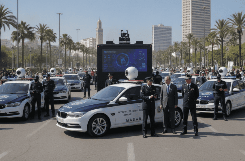  DGSN déploie à Casablanca les patrouilles intelligentes Amane et Madar équipées d’IA