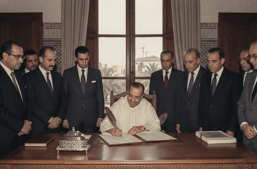  Dahir du schéma directeur du Grand Casablanca signé le 25 janvier 1984