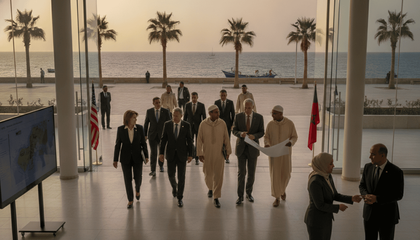 Délégation du Congrès américain visite Dakhla pour explorer investissements et coopération économique