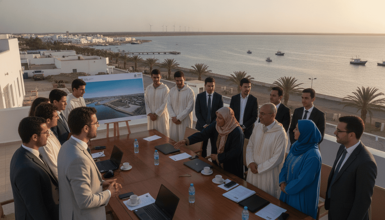 Délégation française de jeunes élus à Dakhla pour promouvoir investissement et coopération
