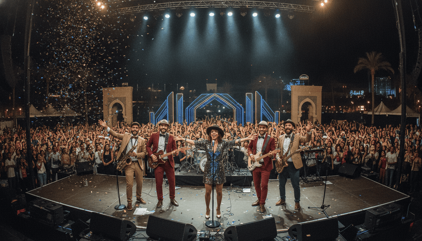 Deluxe électrise Jazzablanca à Casablanca avec son 7e album Ça fait plaisir