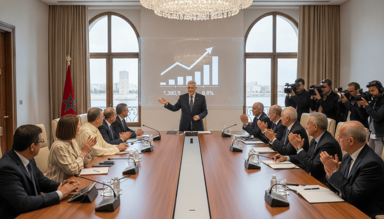 Dépôts bancaires 1 380,5 MMDH fin mai 2026 hausse 8,8% selon Bank Al‑Maghrib