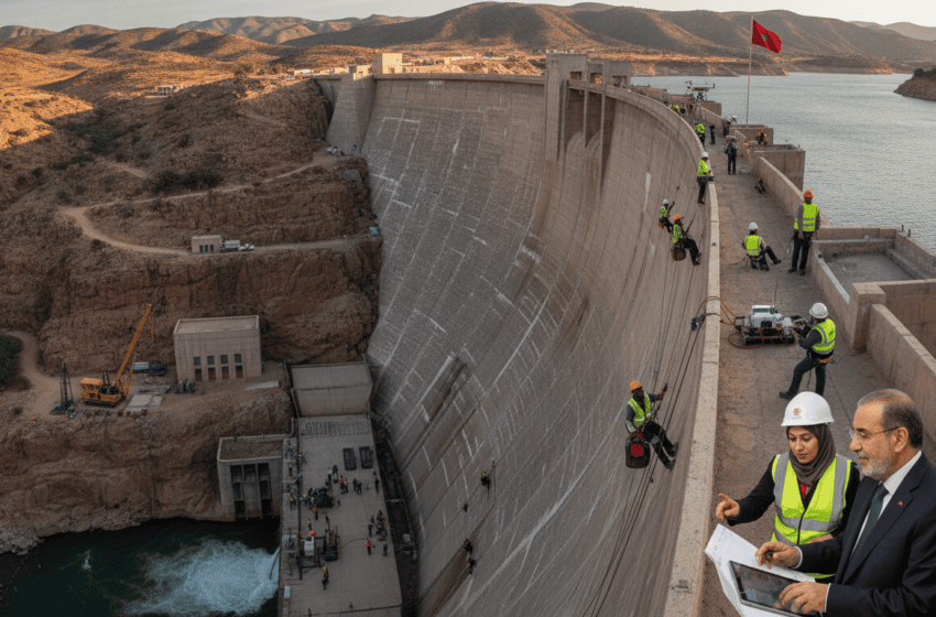  Diagnostic complet du barrage pour évaluer la sécurité et les vulnérabilités