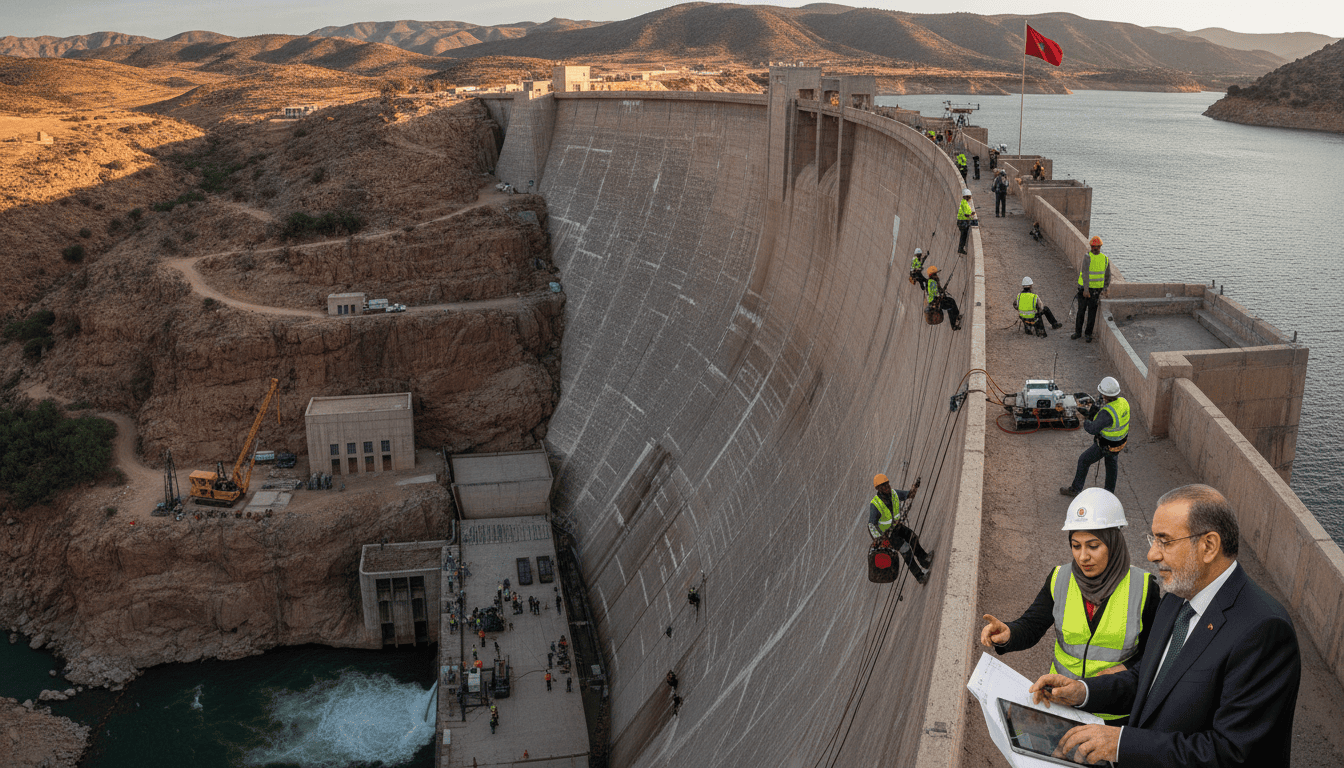 Diagnostic complet du barrage pour évaluer la sécurité et les vulnérabilités