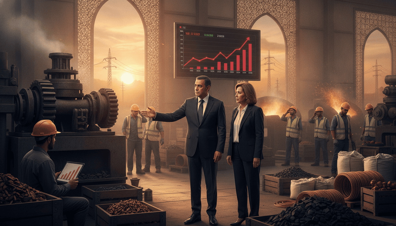 Économie marocaine : prix à la production industrielle, énergétique et minière en tension