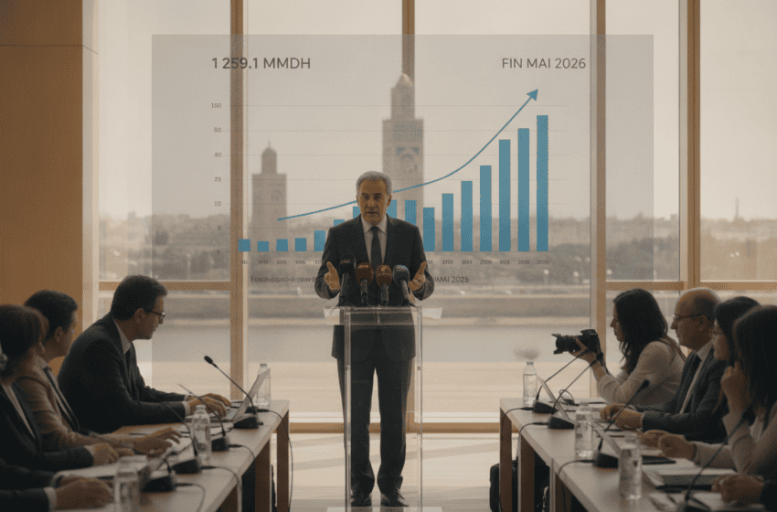  Encours du crédit bancaire à 1 259,1 MMDH fin mai 2026 selon Bank Al-Maghrib