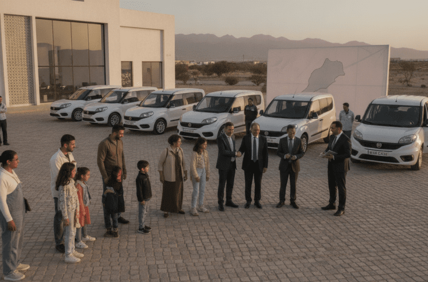  Fiat lance au Maroc le Doblò 7 places destiné aux familles et transporteurs
