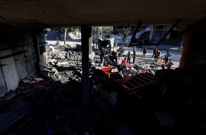  Frappe israélienne sur un cortège funéraire à Gaza fait au moins 14 morts