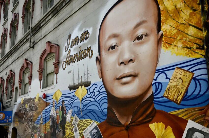  Fresque Je suis un Américain à San Francisco honore l’héritage de Wong