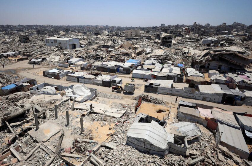  Gaza à 1 000 jours de guerre, plus de 90 % détruite et 73 098 tués