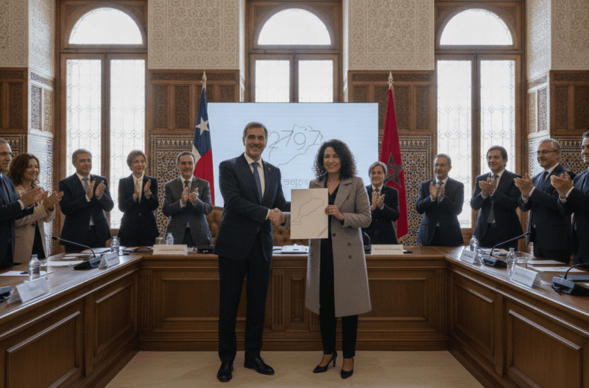  Groupe d’amitié Chili-Maroc soutient la résolution 2797 et l’autonomie du Sahara marocain