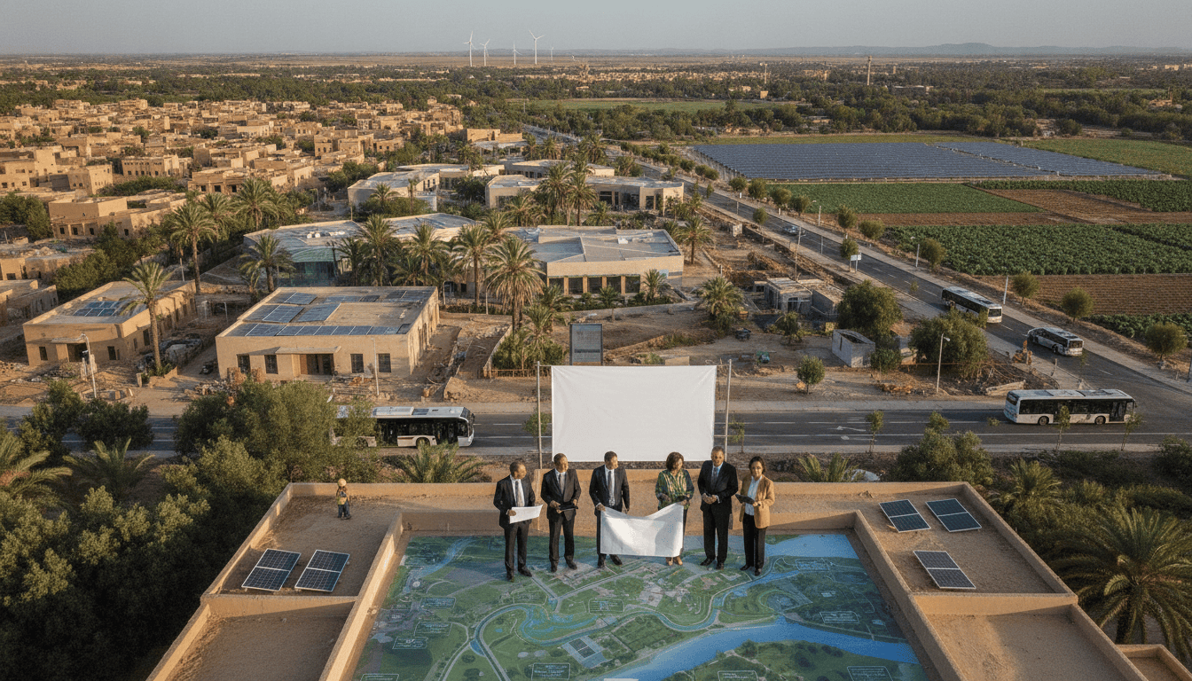 Guelmim-Oued Noun lance Plan d'action Ville Verte BERD 18,3 milliards et 5 900 emplois