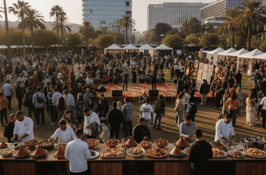  Jazzablanca à Anfa Park : un village gastronomique et créatif enrichit le festival