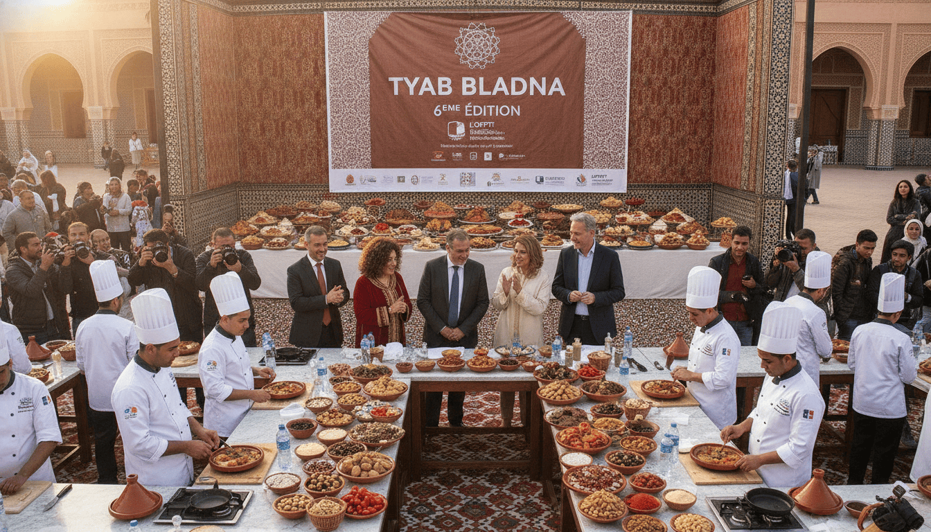 L’OFPPT valorise la gastronomie marocaine lors de la 6e édition de TYAB BLADNA