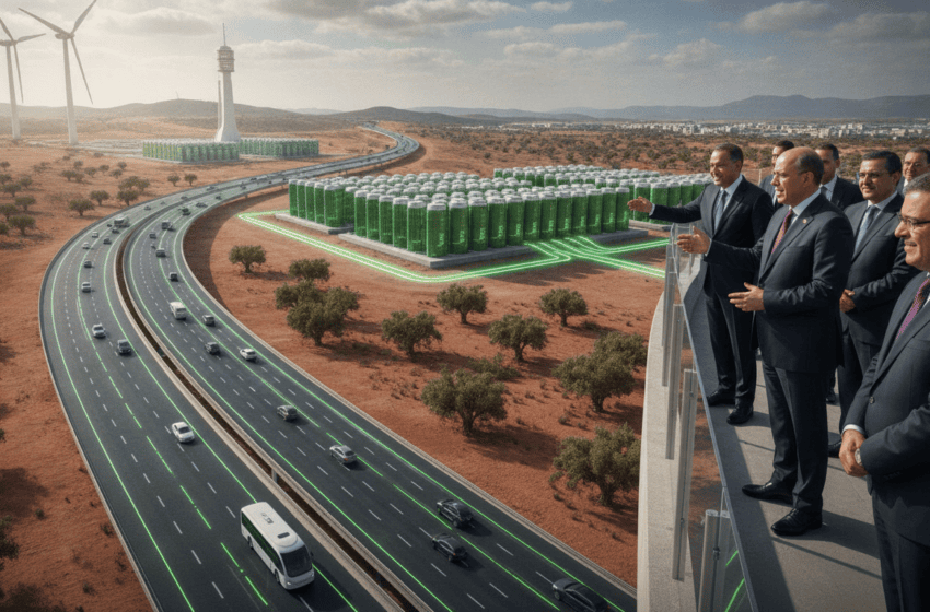  L’ONEE pilote El Wahda BESS et autoroute électrique verte pour l’avenir énergétique marocain