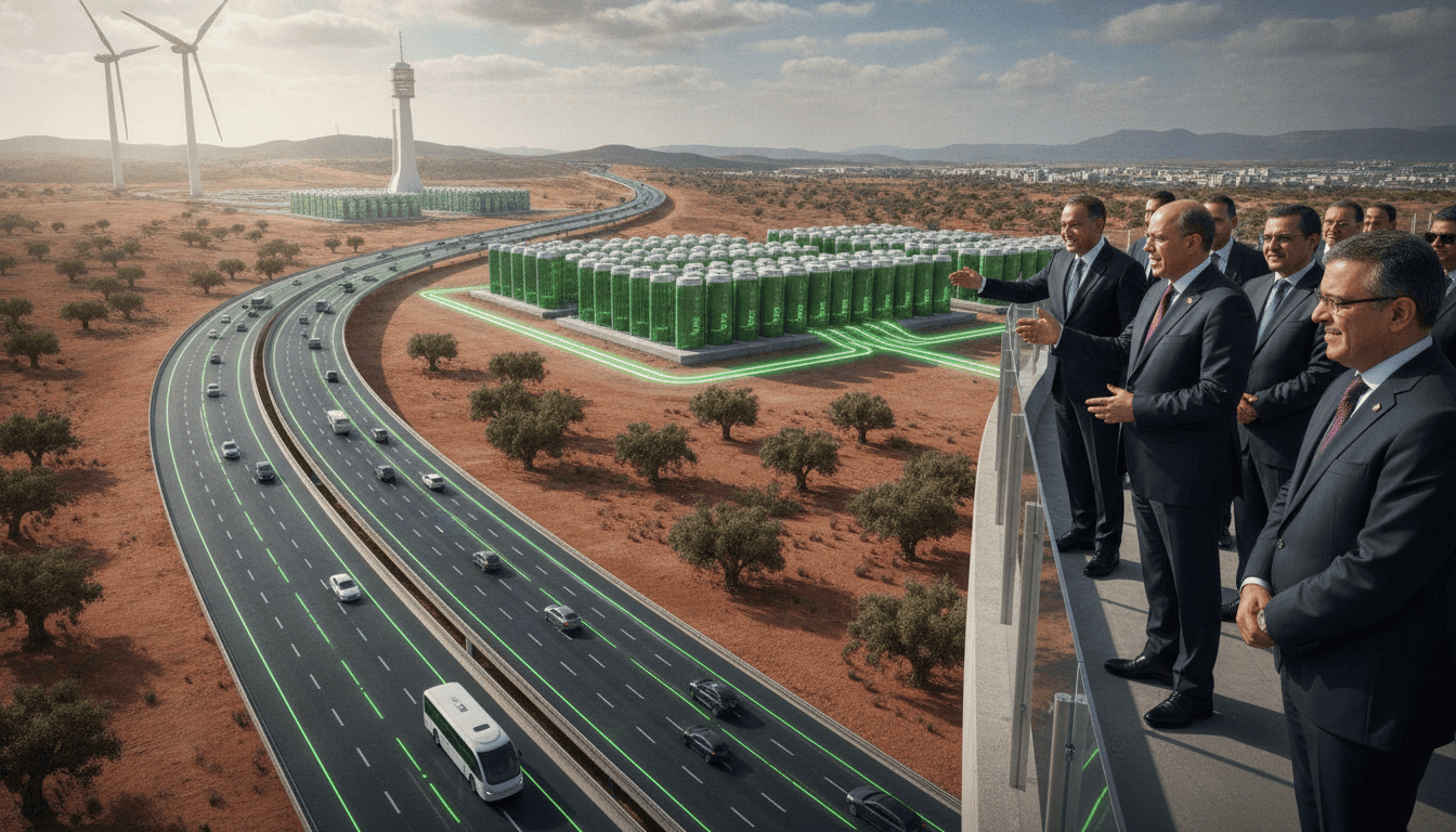 L'ONEE pilote El Wahda BESS et autoroute électrique verte pour l'avenir énergétique marocain