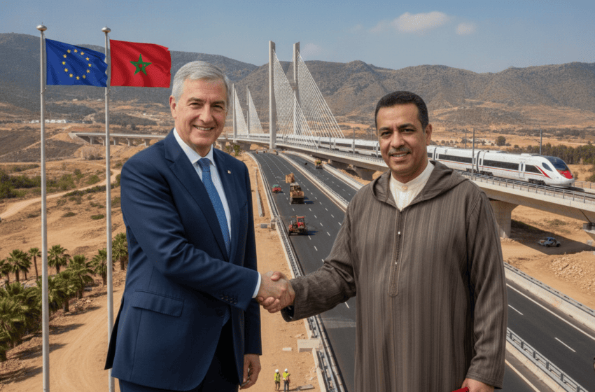  La BEI finance 365 millions d’euros pour les infrastructures de transport au Maroc