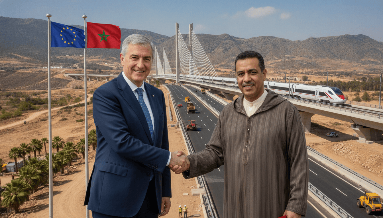 La BEI finance 365 millions d'euros pour les infrastructures de transport au Maroc