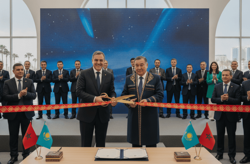  La CGEM inaugure le Conseil d’Affaires Maroc‑Kazakhstan, échanges commerciaux +68% depuis 2021