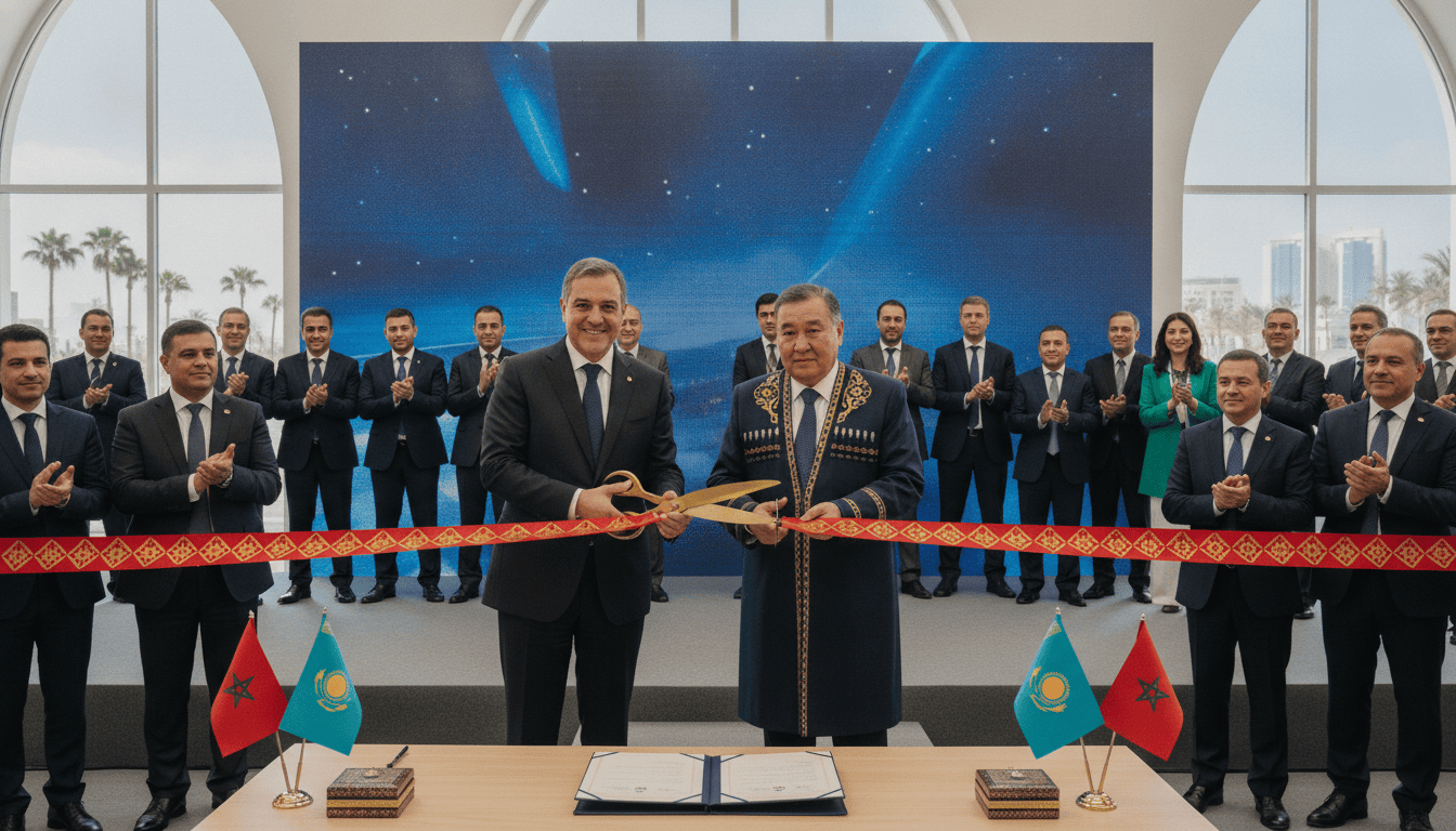 La CGEM inaugure le Conseil d'Affaires Maroc‑Kazakhstan, échanges commerciaux +68% depuis 2021