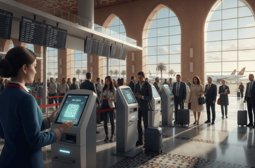  La carte d’embarquement numérique Pax Check déployée dans les aéroports du Maroc