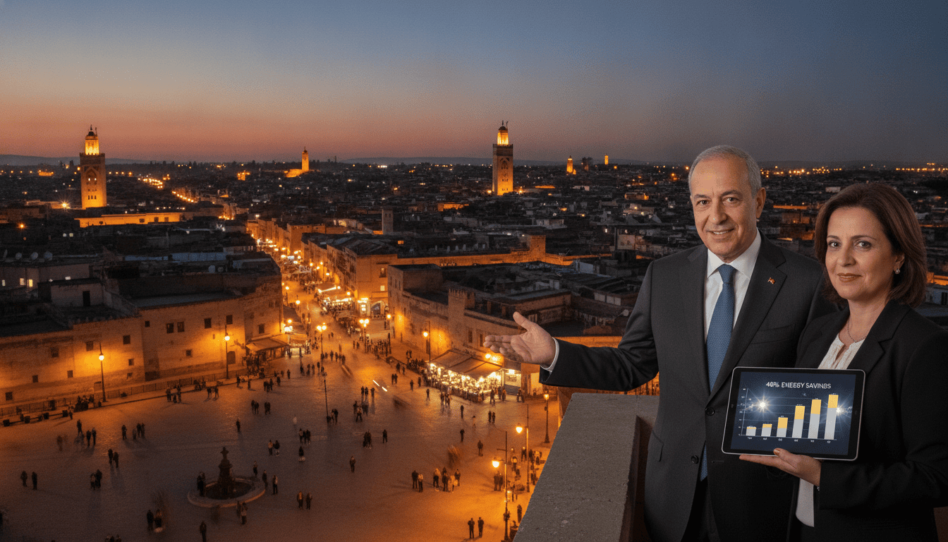 La généralisation des LED à Fès permet près de 50% d’économies d’énergie