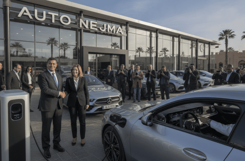  La nouvelle Mercedes CLA électrifiée arrive chez Auto Nejma avec technologies embarquées avancées