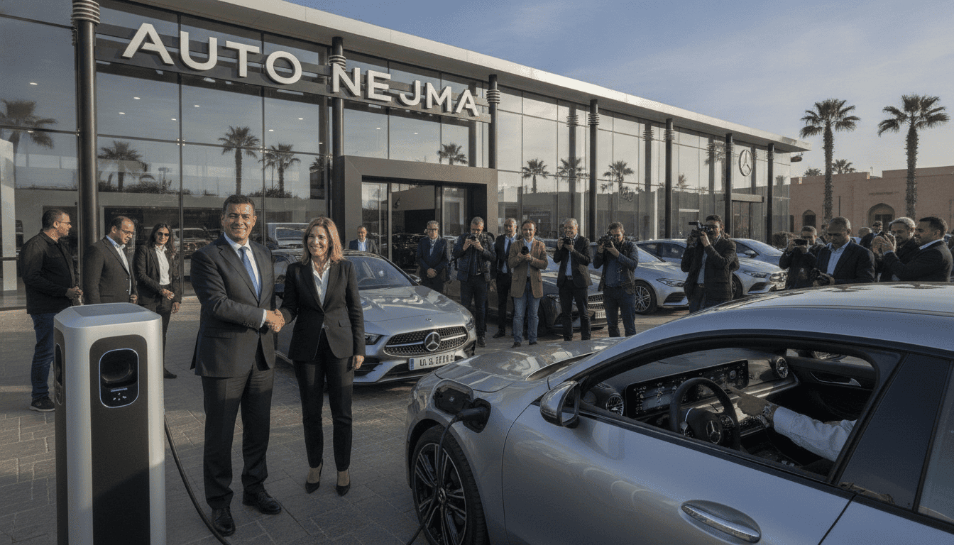 La nouvelle Mercedes CLA électrifiée arrive chez Auto Nejma avec technologies embarquées avancées
