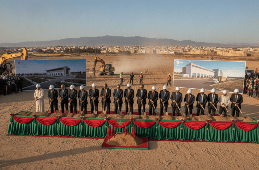  Lancement des travaux de la zone logistique de Fès avec 275 millions de dirhams