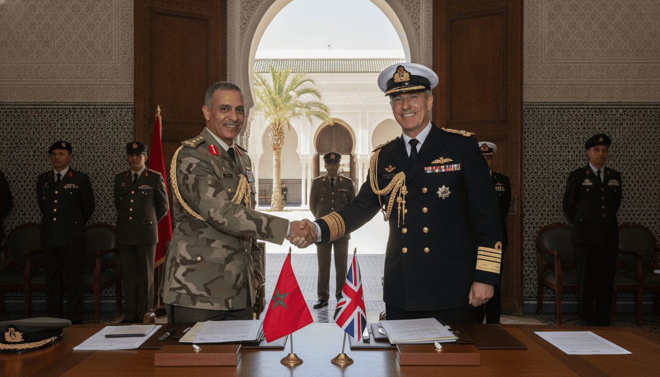 Le Maroc et le Royaume‑Uni consolident leur coopération militaire à Rabat