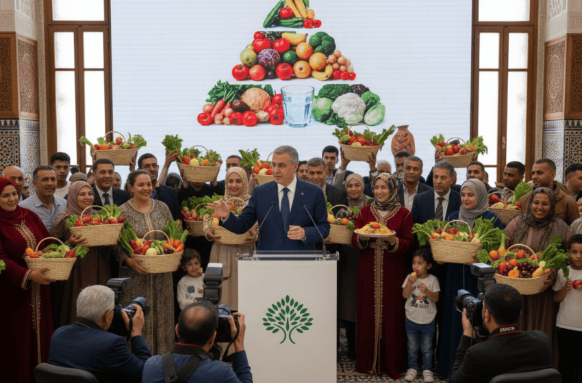  Le ministère de la Santé lance une campagne nationale pour promouvoir l’alimentation équilibrée
