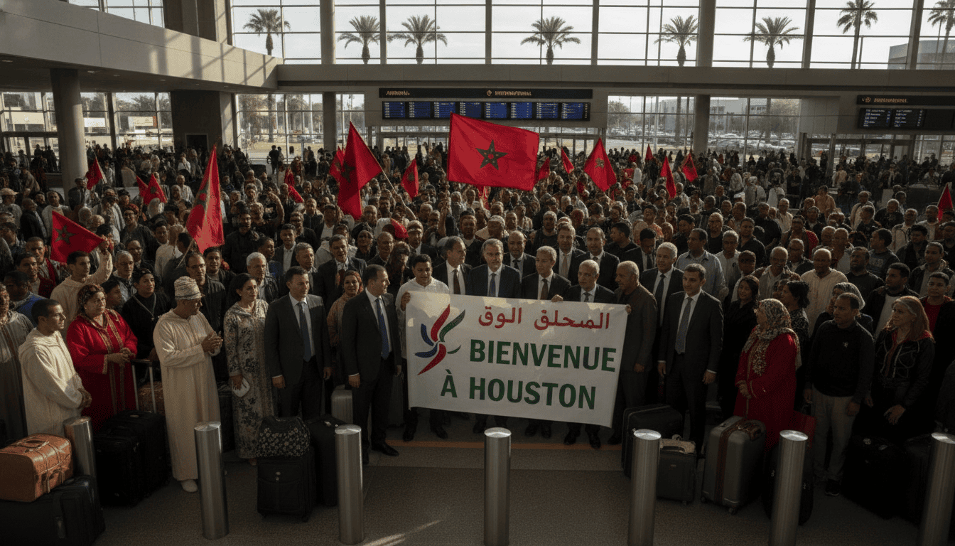 Les Marocains affluent en masse à Houston