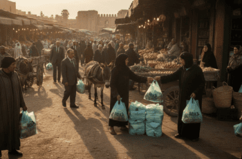 Les sacs plastiques mika réapparaissent au Maroc malgré l'interdiction