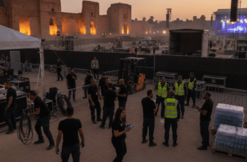 L'orchestre invisible des festivals : techniciens, sécurité et logistique en coulisses