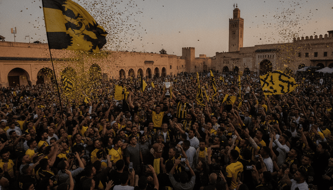 MAS de Fès retrouve le sommet du football marocain après 41 ans